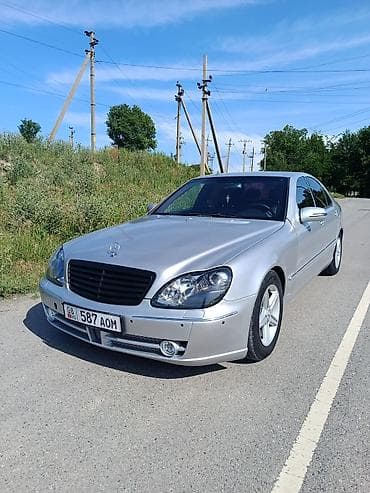 аренда bmw 5 series: Mercedes-Benz S-Class: 2001 г., 3.2 л, Автомат, Дизель, Седан — 2