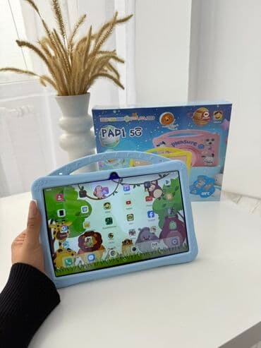 развивающий планшет для детей playpad 3: Планшет, Ego Pad, эс тутум 128 ГБ, 9" - 10", 5G, Балдар үчүн түсү - Көк — 3