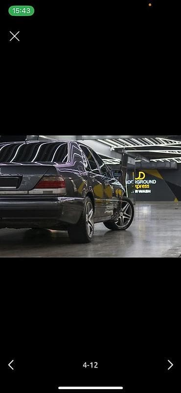 mersedes s klas: Mercedes-Benz S-Class: 1996 г., 5 л, Автомат, Бензин, Седан — 4