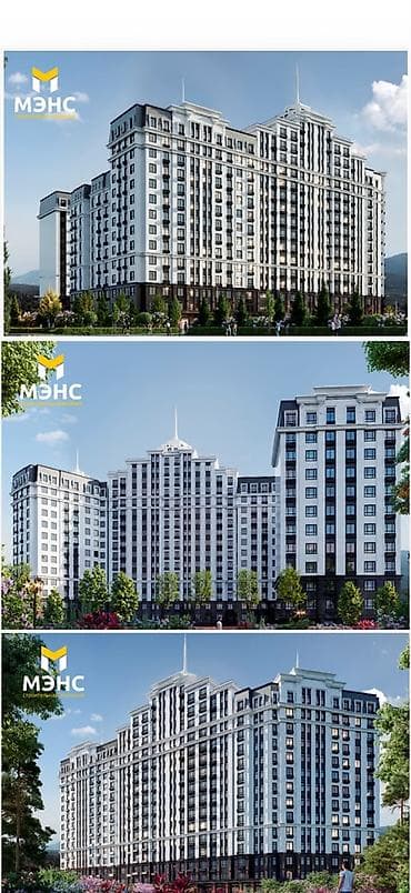 ts group: 2 комнаты, 60 м², Ак-Орго ж/м Элитка, 8 этаж, ПСО (под самоотделку) — 3