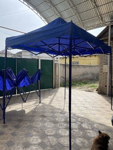 тент для навеса цена: Шатры. Шатёр 300x300 высота 220 аренда в сутки 1000сом. Высоту можно — 1