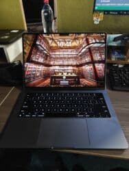 mac m3: Ноутбук, Apple, 8 ГБ ОЭТ, Apple M3, 14 ", Колдонулган, Жумуш, окуу үчүн, эс тутум SSD — 2