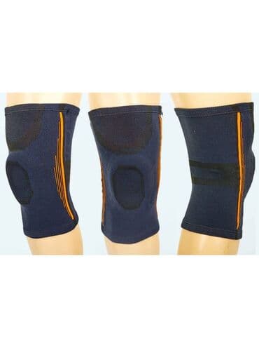 НАКОЛЕННИК СО СПИРАЛЬНЫМИ РЕБРАМИ ЖЕСТКОСТИ И СИЛИКОНОВЫМ КОЛЬЦОМ