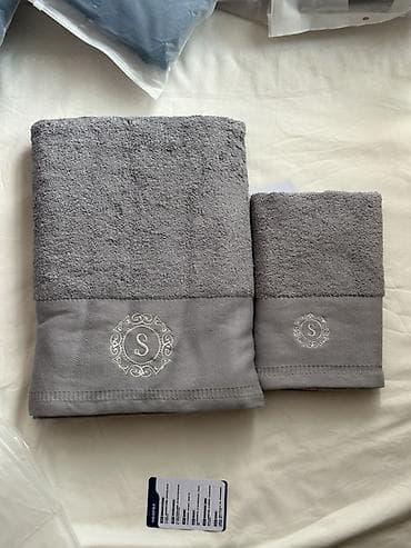 Матраска арналган каптамалар жана топперлер: Набор махровых полотенец Hilton Presidential Suite - Комплектация: 2 — 2