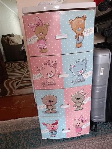 Сейфы: Детская гарнитура, Для мальчика, Пластик, цвет - Белый — 1