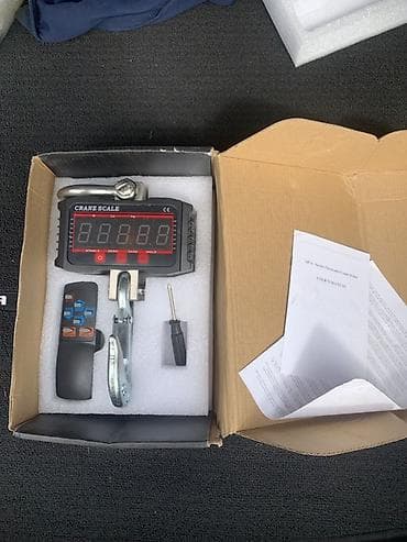 ящики большие: Крановые весы с большим цифровым дисплеем и пультом ДУ Комплектация — 1