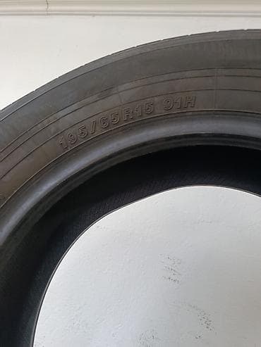 диски и шины 15: Шины 195 / 65 / R 15, Лето, Б/у, Комплект, Легковые, Япония, Yokohama — 2