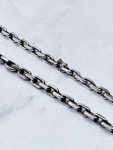 Жеке буюмдар: Серебряная цепь Рамзес 85 гр Серебро 960 проба Делаю на Заказ — 5