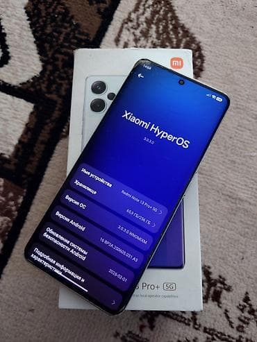 poco x3 pro 8256 ош: Redmi, Redmi Note 13 Pro Plus, Б/у, 256 ГБ, цвет - Белый, 1 SIM, 2 SIM, eSIM — 3