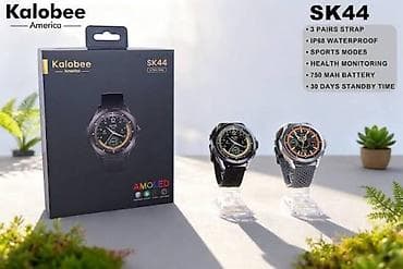 garmin bishkek: Моби Центр / Mobi Center Смарт‑часы Kalobee SK44 - AMOLED‑дисплей — 3