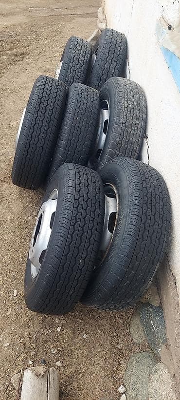 пирсеп машина: Колеса в сборе R 15, Лето, Б/у, Грузовики/Автобусы, Железные, отверстий - 6 — 1