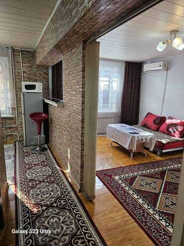 жер уйдон квартира берем: 2 бөлмө, Жаздык, жууркан-төшөк каптары, Кондиционер, Алдын ала ээлөө — 30