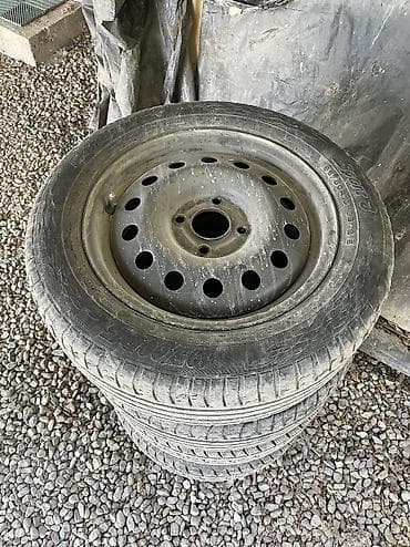 ford focus диски: Колеса в сборе 195 / 60 / R 15, Б/у, Комплект, Легковые, Железные, отверстий - 4 — 2
