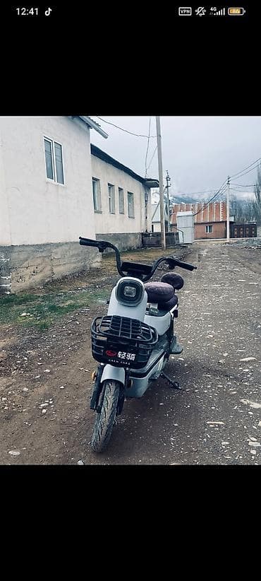 велосипед матор: Электросамокат, Б/у — 1