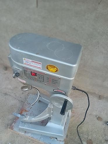 Типография үчүн жабдуулар: Промышленный планетарный тестомес B30 (настольный/напольный) с крюком — 2