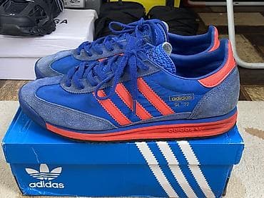 личный: Мужские кроссовки, 42.5, 43, Adidas Originals, Б/у, цвет - Синий, Самовывоз — 3