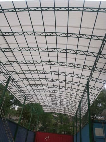 современные навесы: Продаю монолитный поликорбанат для навес — 4