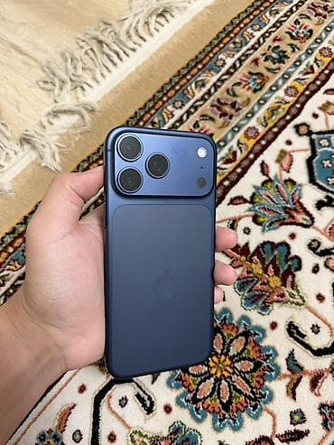 базовый iphone 17: Звоните по ватсап! IPhone 17 Pro Max (синий) 99% акб 206 циклов 256 гб — 1
