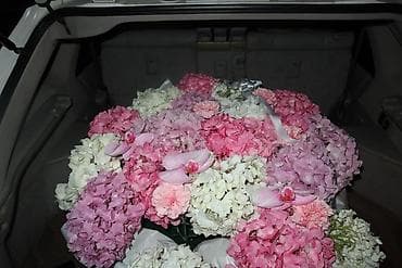 гыш ош: Пышная цветочная композиция в коробке Florista - Состав: крупные — 2