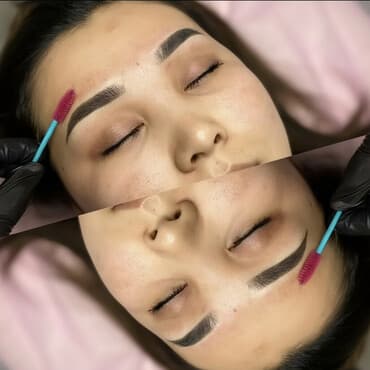 Перманентный макияж, Межресничка, татуаж, Пудровое напыление, Теневая растушевка, С выездом на дом