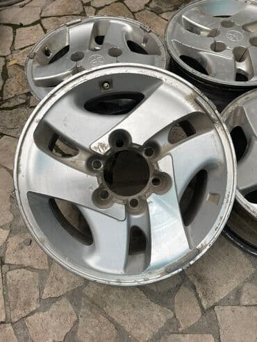 runx alex: Литые Диски R 16 Toyota, Комплект, отверстий - 6, Б/у — 1
