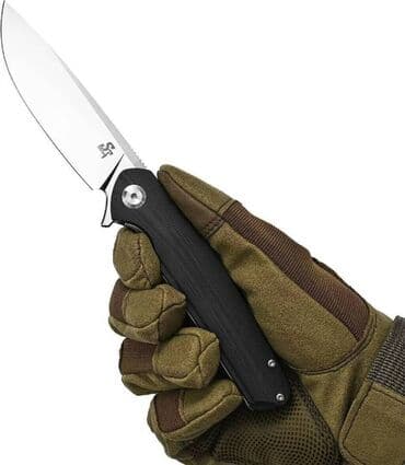 нож бабочка тренировочный в бишкеке: Складной нож Sitivien ST102, сталь D2, рукоять из черной/коричневой — 3