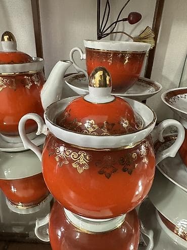 silver kitchen: Чайный сервиз Барановка на 5 персон — 1