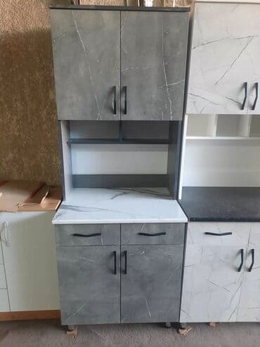 буфет кухоный: Продаю кухонный буфет высота 2 метр ширина 1метр 3х дверный ламинат из — 10