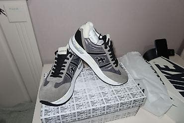 Свадебные платья и аксессуары: Мужские кроссовки, 38, Новый, цвет - Серый, Бесплатная доставка — 3