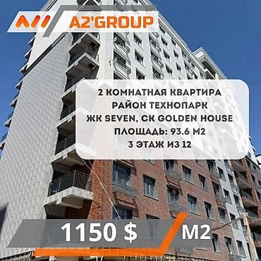 pro group: 3 комнаты, 93 м², Технопарк 3 этаж — 1