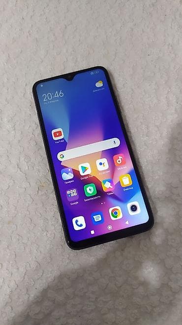 телефон 2000сом: Redmi, Redmi 9T, Б/у, 64 ГБ, цвет - Черный, 2 SIM — 1