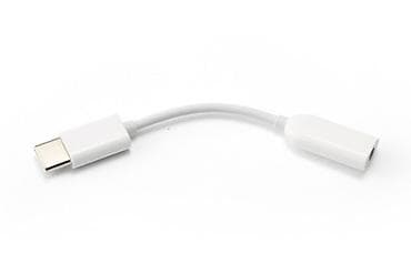 Переходник USB‑C — 3,5 мм (AUX) - Конвертирует цифровой аудиосигнал с