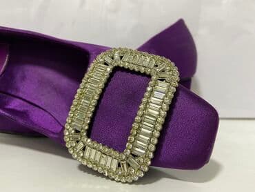 Ковролин: Туфли атласные "Roger Vivier" original классика на все времена. Размер — 4