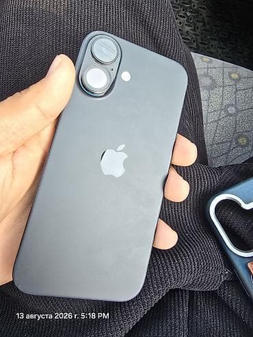 aiphone 13: IPhone 16, 256 ГБ - Модель: iPhone 16 (номер модели MYEE3HN/A) - — 1