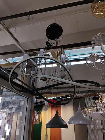 Подвесной современный светильник LED - Дизайн: скульптурные