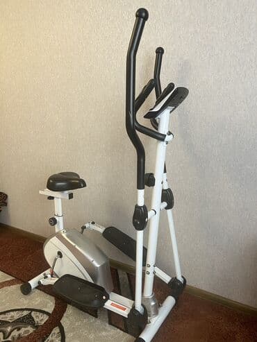 продаю в связи переездом: Эллиптический тренажер 2в1 Велотренажеры, Для дома, Для спортзала, 8 — 3