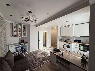 тыныстанова донецкая: 1 комната, 41 м², Ата-Тюрк парк Элитка, 12 этаж, Евроремонт — 3