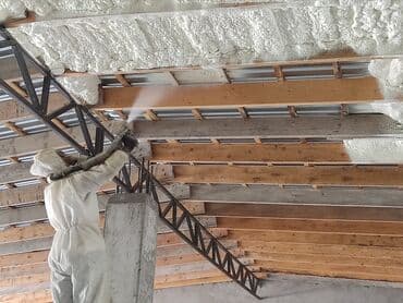 утепление домов фасадов: Утепление пеной Теплоизоляция ППУ Термоизоляция пенополиуретаном — 8