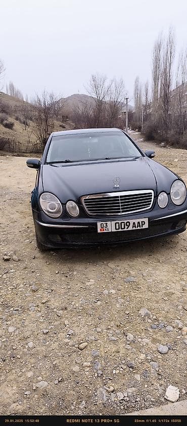 электро мини автомобиль: Mercedes-Benz E-Class: 2002 г., 2.7 л, Механика, Дизель, Седан — 2