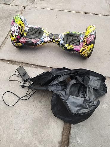 гироскутеры куплю: Гироскутер с рисунком в стиле граффити. надо заменить камеру на одном — 5