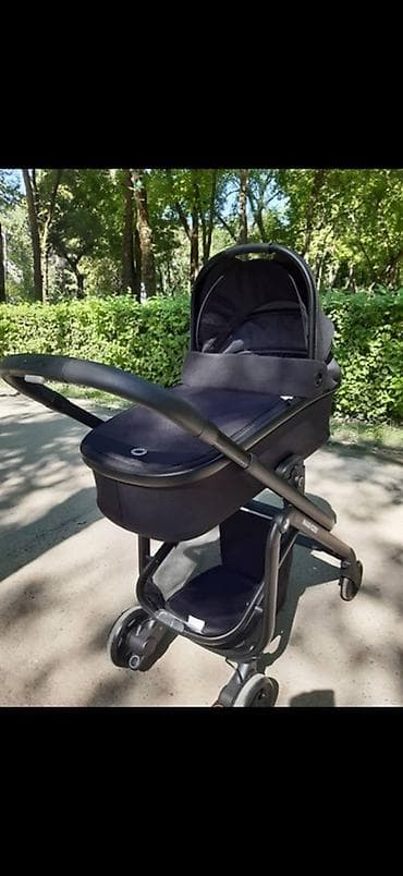 Детский мир: Продаю Maxi-Cosi lora Air (Beyond Graphite ECO) приставная кровать — 4