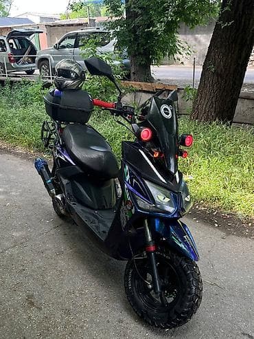Тип скутера 150 куб. см, Бензин, Б/у — 10
