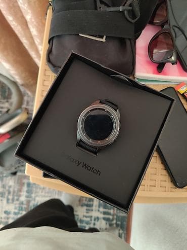 сколько стоят очки с камерой: Спортивные часы часы, Samsung (Galaxy Watch), GPS, Альтиметр, Барометр, Водонепроницаемые, Оригинал, Синхронизация с другими устройствами, Унисекс, Б/у — 3