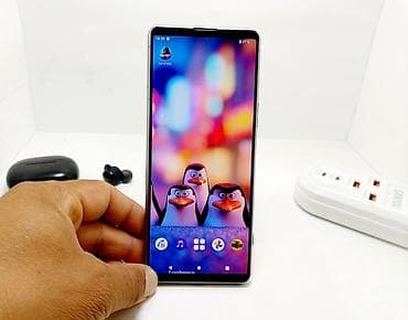 zet fold: Sony Xperia 5, Б/у, 128 ГБ, цвет - Серый, 1 SIM, 2 SIM — 9