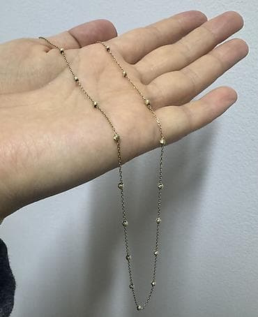 кулон золотое: Цепь для бензопилы, Проба 585, Женские — 3