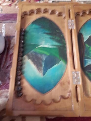 Продаю нарды ручной работы почти новые на подарок