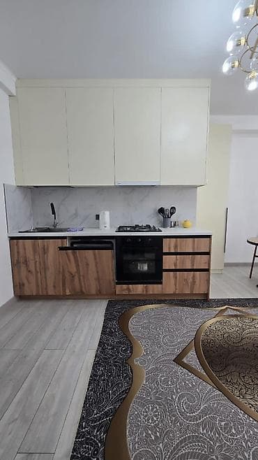 сдаю квартиру в чолпон ата: 1 комната, 46 м², 5 этаж, Евроремонт — 3