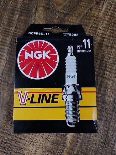 Свеча зажигания NGK V-Line №11 (BCPR6E-11), Stock No. 5282. -