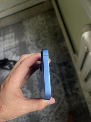 i̇phone 13: IPhone 13, Б/у, 128 ГБ, Синий, Зарядное устройство, Чехол, Коробка, 78 % — 5