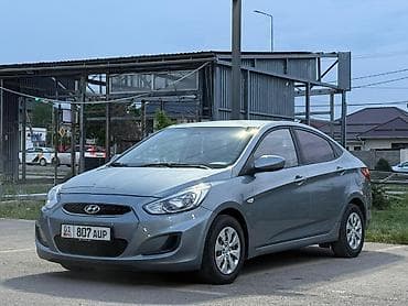 Hyundai Accent: 2017 г., 1.4 л, Автомат, Бензин, Седан